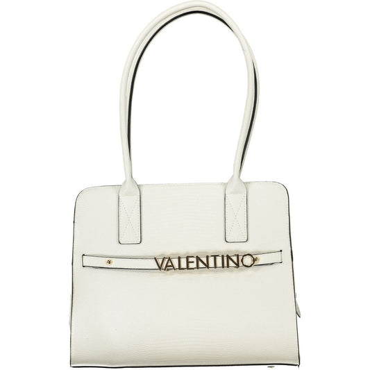 White Polyethylene Handbag - GlamHub Luxury and Icon Brand Clothing