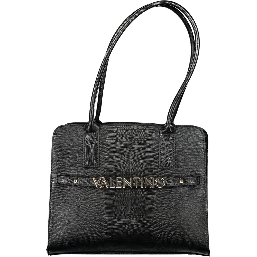 Black Polyethylene Handbag - GlamHub Luxury and Icon Brand Clothing