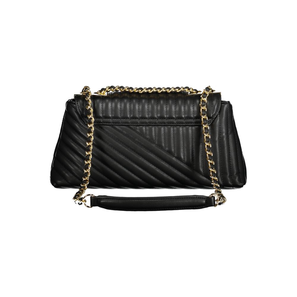 Black Polyethylene Handbag - GlamHub Luxury and Icon Brand Clothing