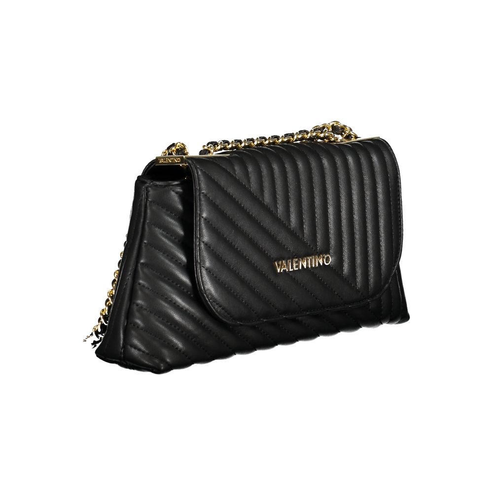 Black Polyethylene Handbag - GlamHub Luxury and Icon Brand Clothing