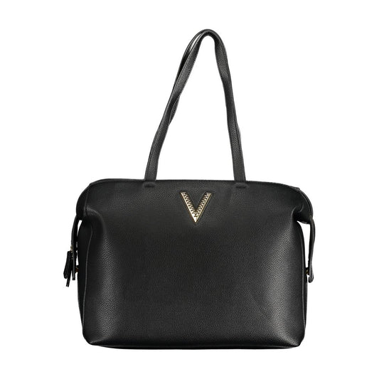 Black Polyethylene Handbag - GlamHub Luxury and Icon Brand Clothing