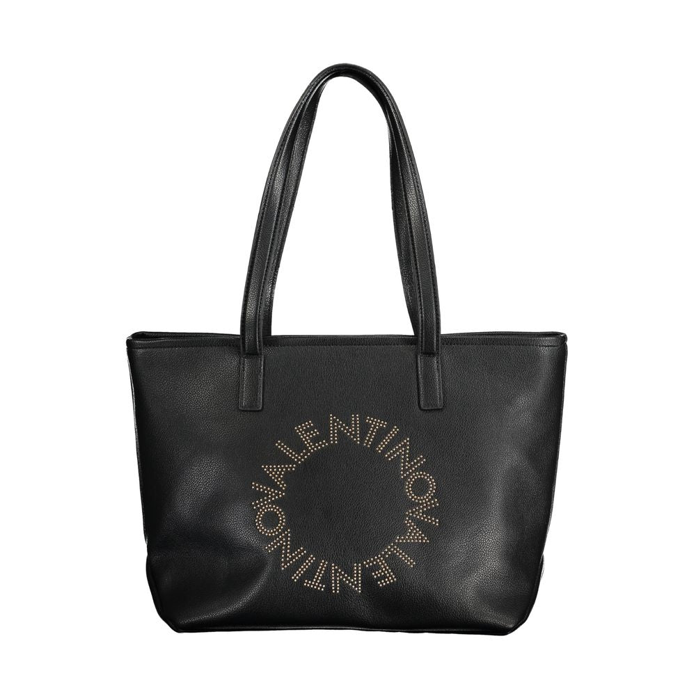 Black Polyethylene Handbag - GlamHub Luxury and Icon Brand Clothing