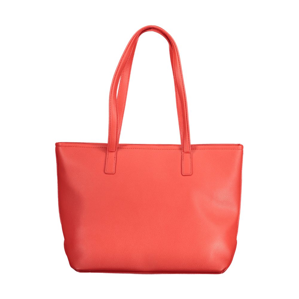 Red Polyethylene Handbag - GlamHub Luxury and Icon Brand Clothing