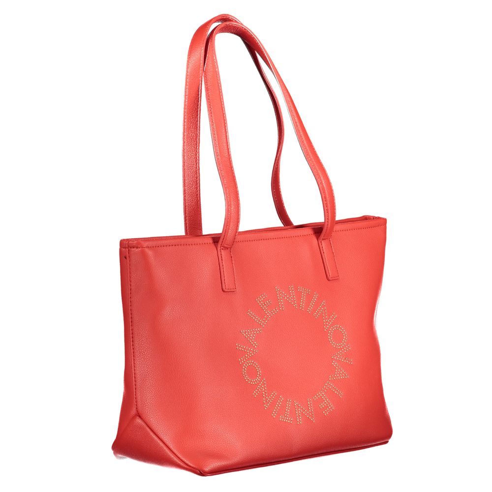 Red Polyethylene Handbag - GlamHub Luxury and Icon Brand Clothing