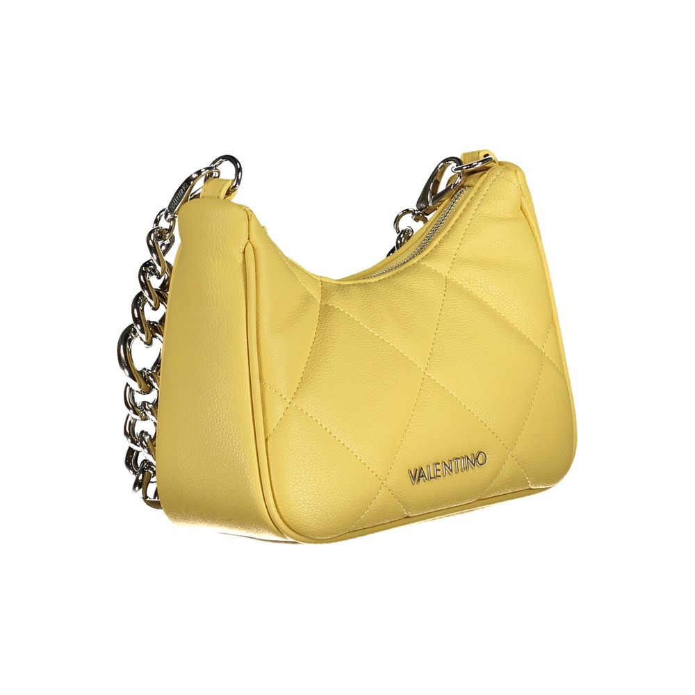 Yellow Polyethylene Handbag - GlamHub Luxury and Icon Brand Clothing