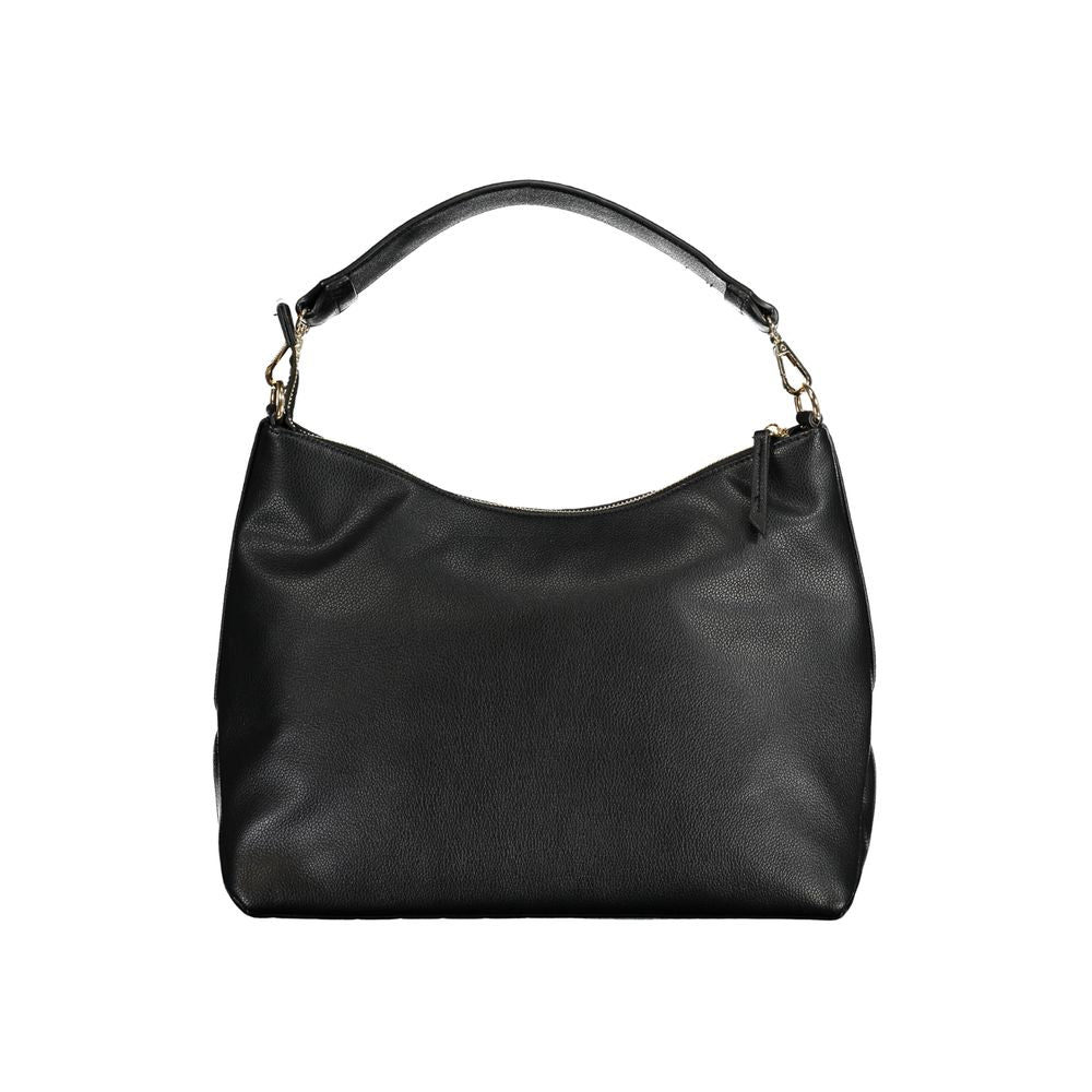 Black Polyethylene Handbag - GlamHub Luxury and Icon Brand Clothing