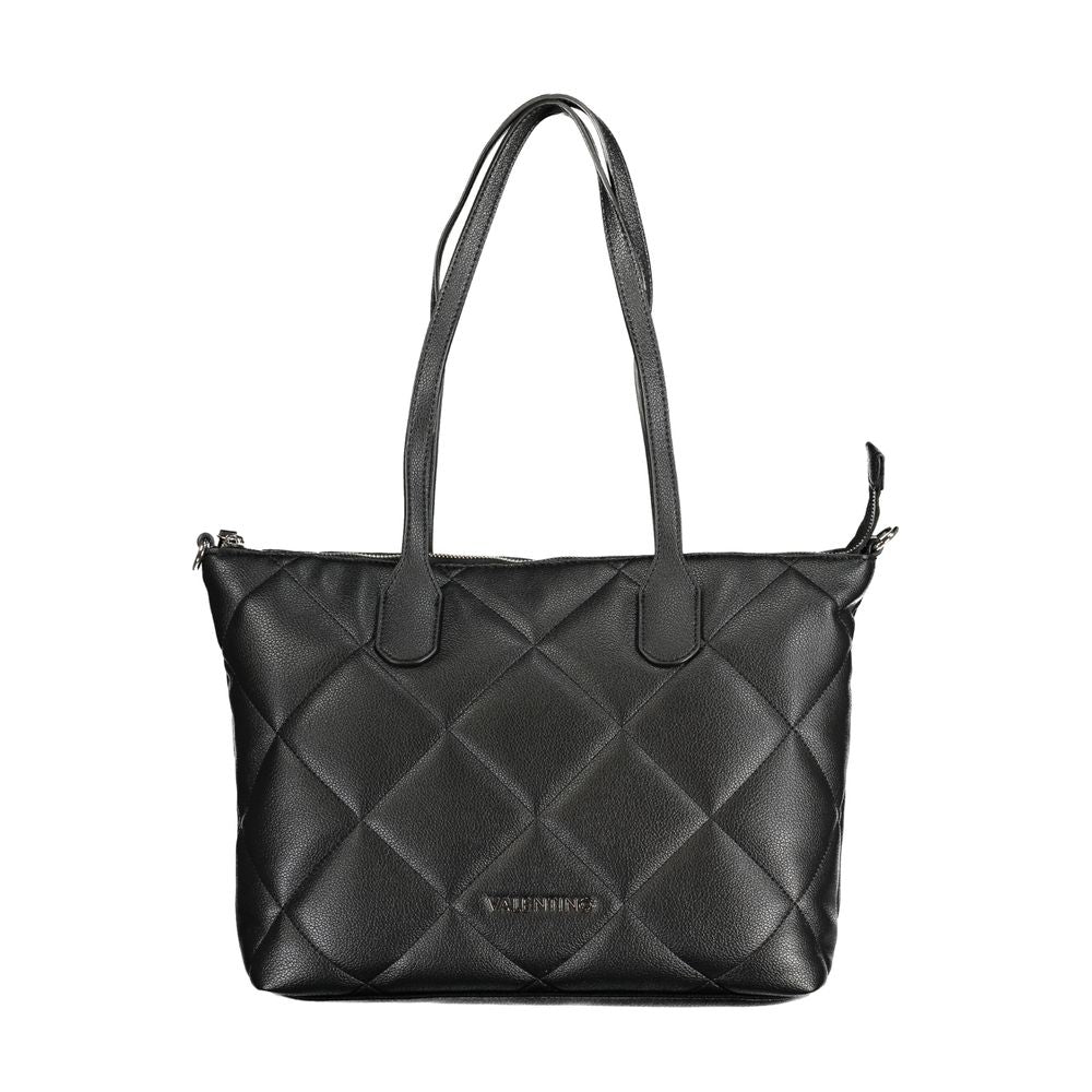 Black Polyethylene Handbag - GlamHub Luxury and Icon Brand Clothing