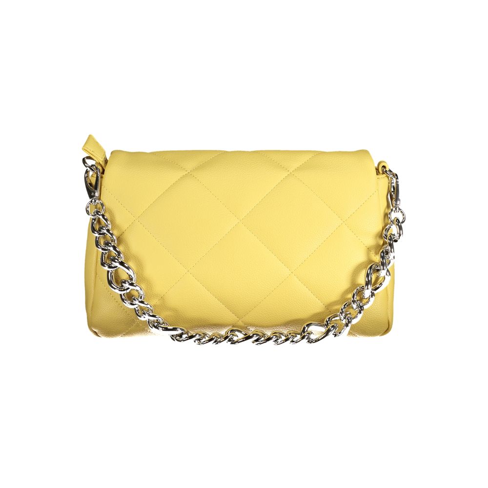 Yellow Polyethylene Handbag - GlamHub Luxury and Icon Brand Clothing