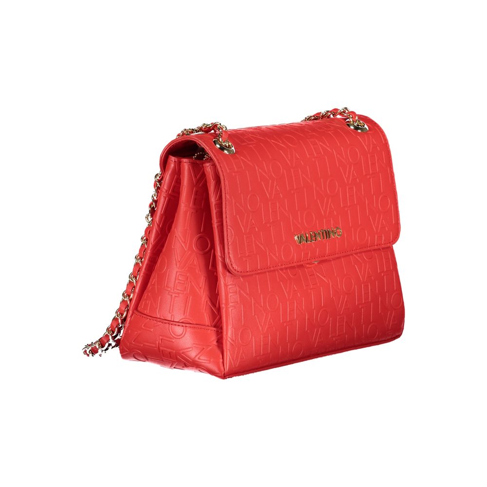 Red Polyethylene Handbag - GlamHub Luxury and Icon Brand Clothing