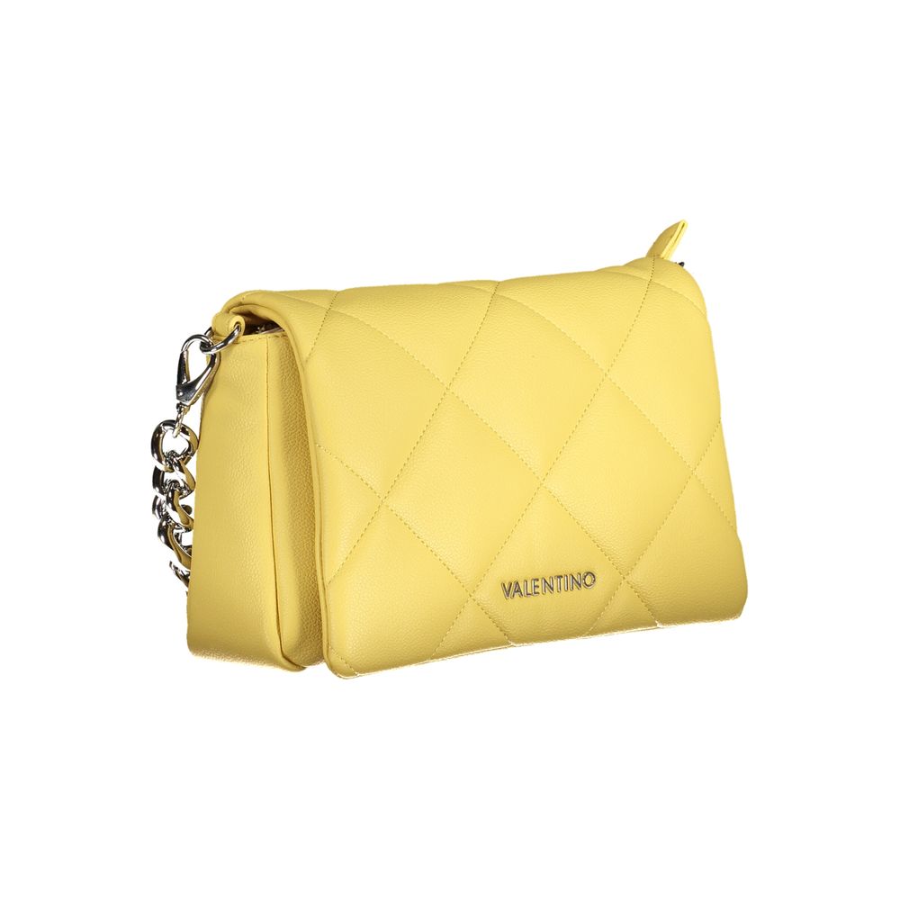 Yellow Polyethylene Handbag - GlamHub Luxury and Icon Brand Clothing