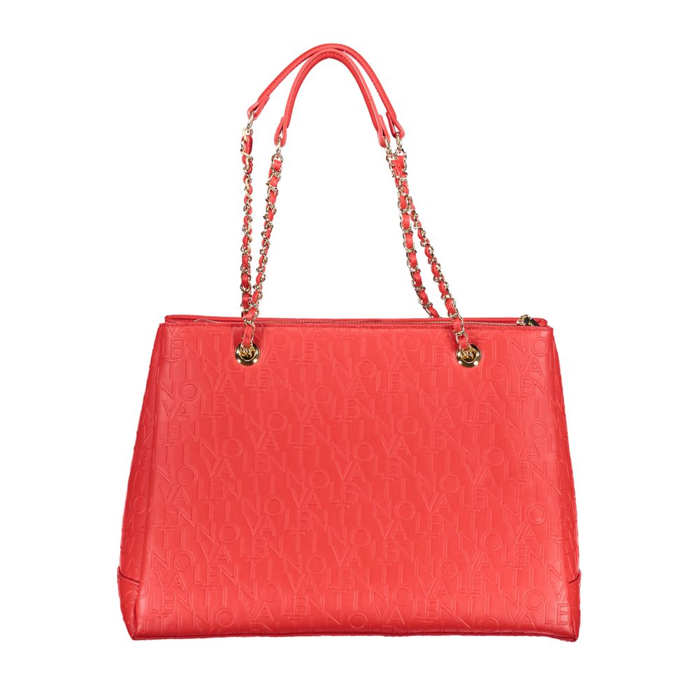 Red Polyethylene Handbag - GlamHub Luxury and Icon Brand Clothing