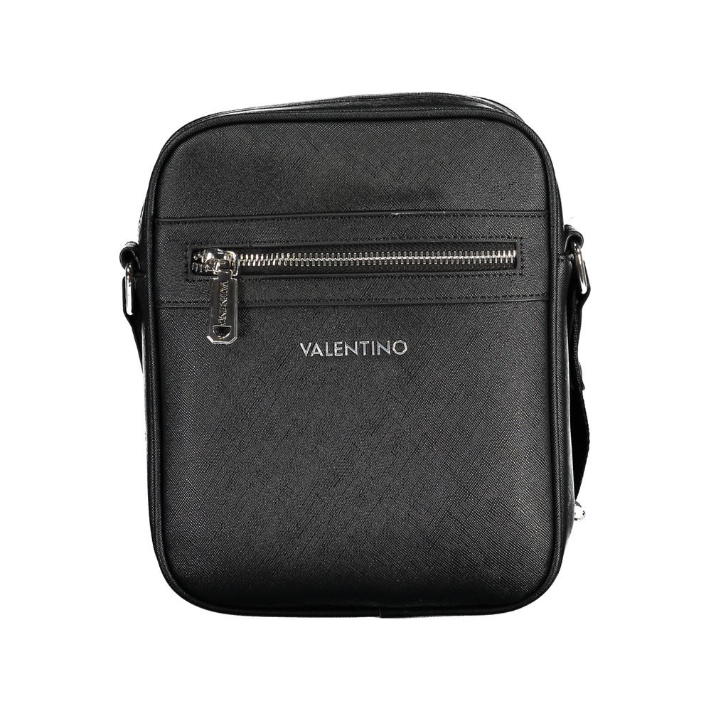 Black Polyethylene Shoulder Bag - GlamHub Luxury and Icon Brand Clothing