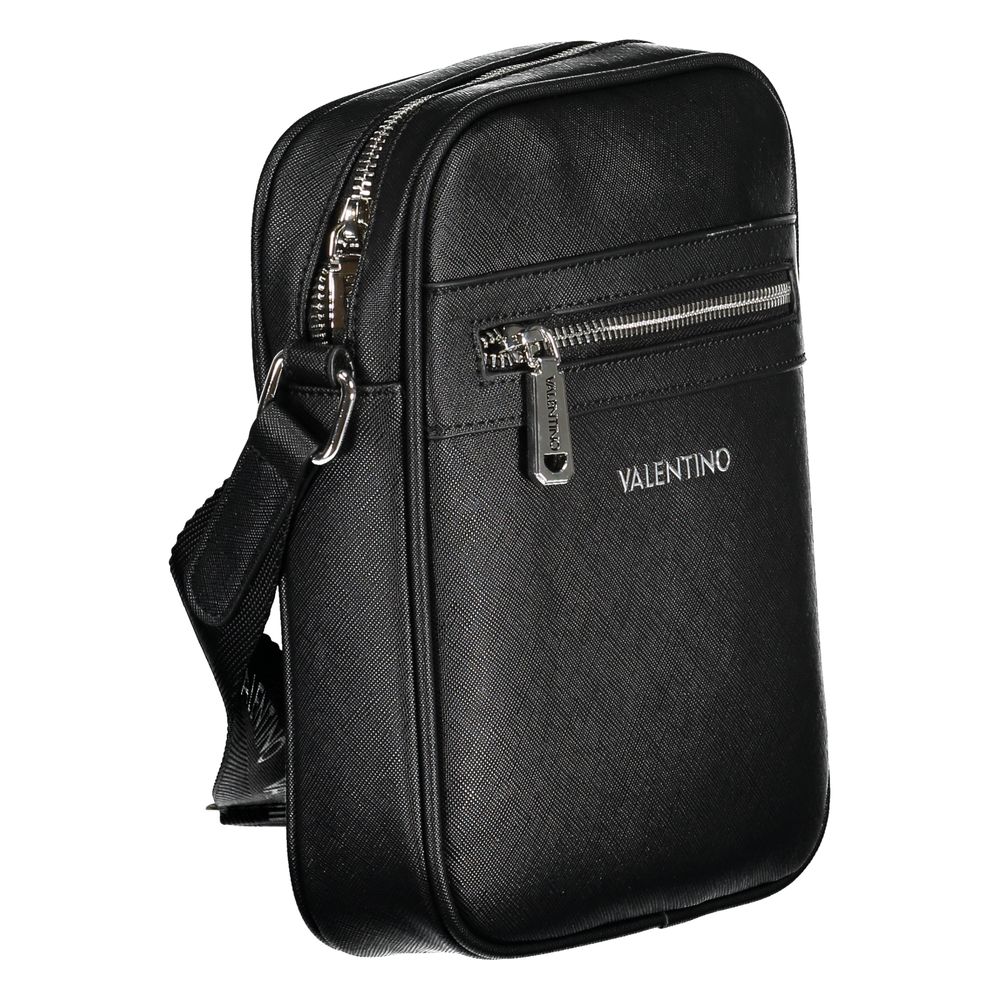 Black Polyethylene Shoulder Bag - GlamHub Luxury and Icon Brand Clothing