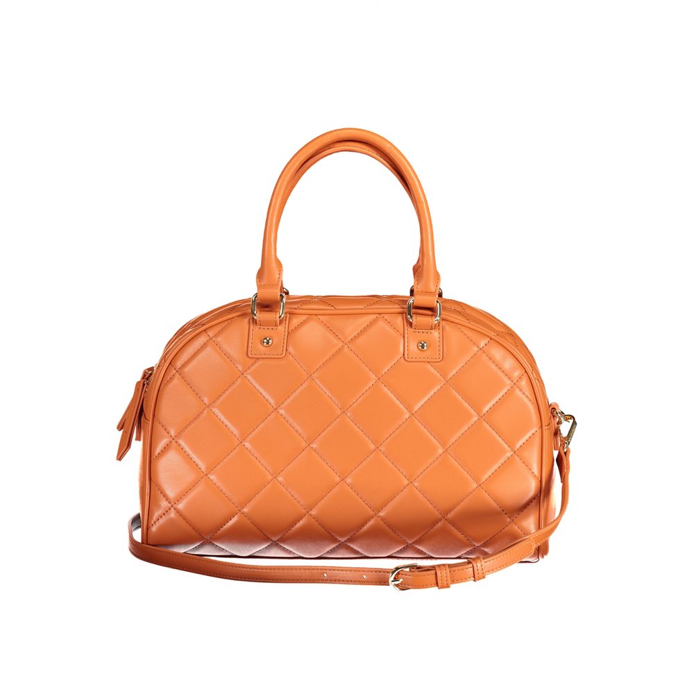 Orange Polyethylene Handbag - GlamHub Luxury and Icon Brand Clothing