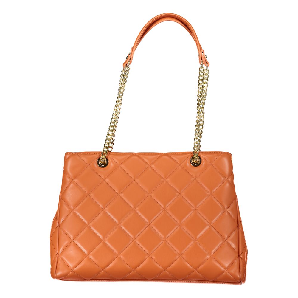 Orange Polyethylene Handbag - GlamHub Luxury and Icon Brand Clothing