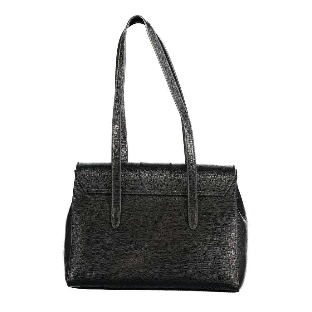 Black Polyethylene Handbag - GlamHub Luxury and Icon Brand Clothing