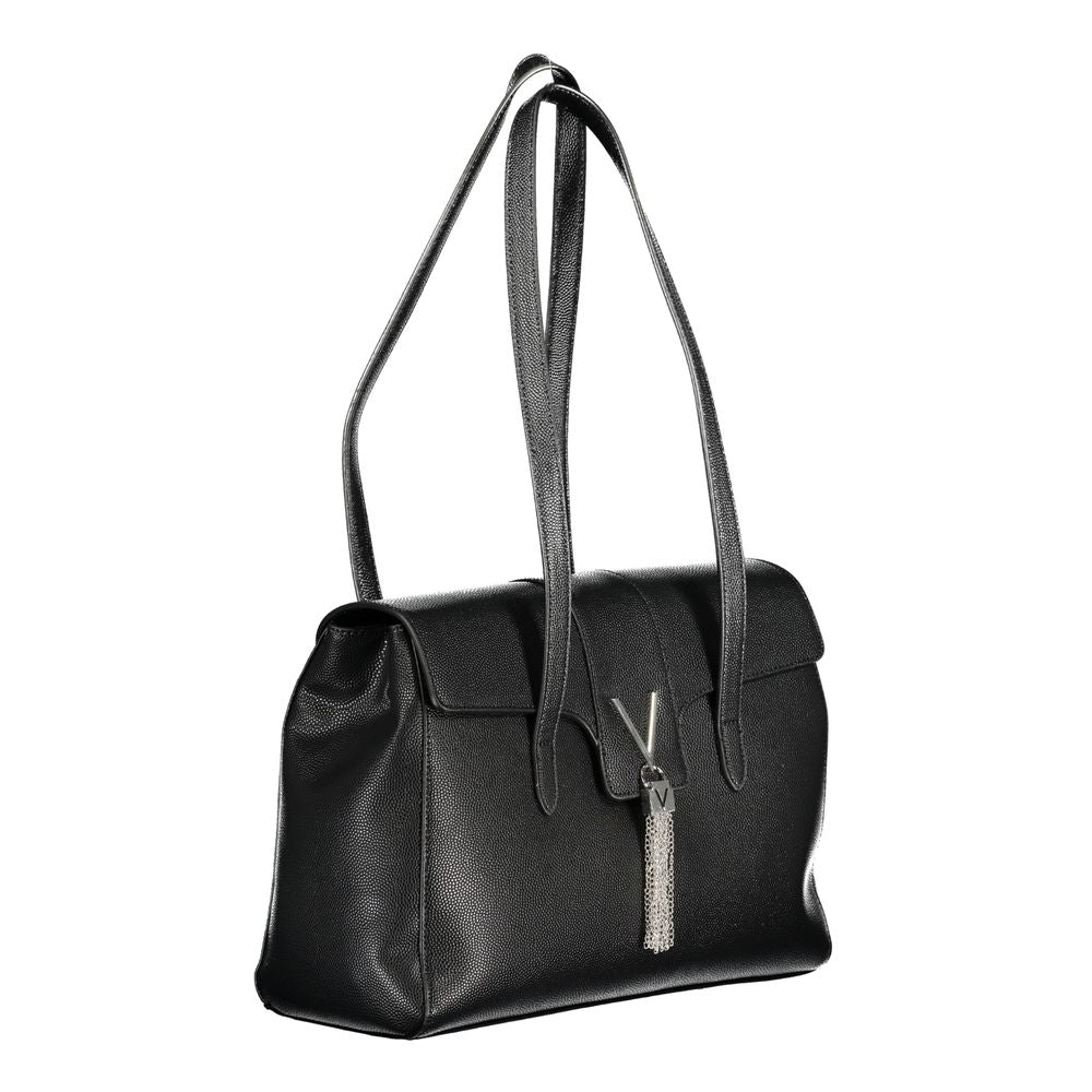 Black Polyethylene Handbag - GlamHub Luxury and Icon Brand Clothing