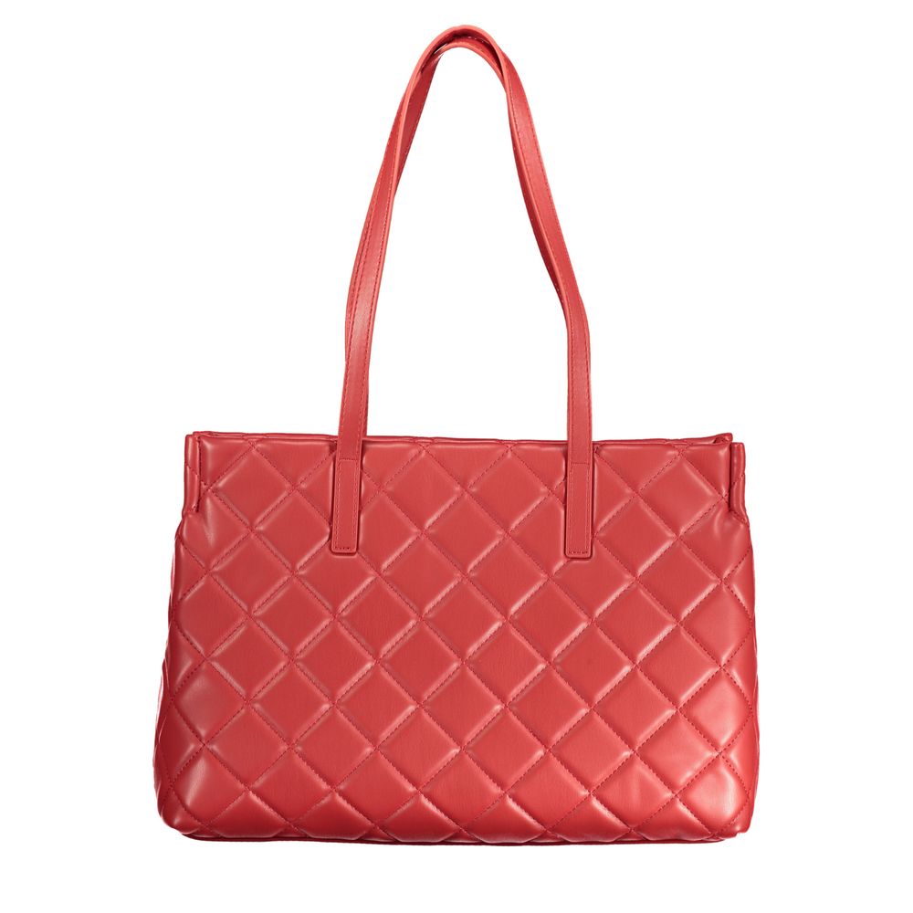 Red Polyethylene Handbag - GlamHub Luxury and Icon Brand Clothing