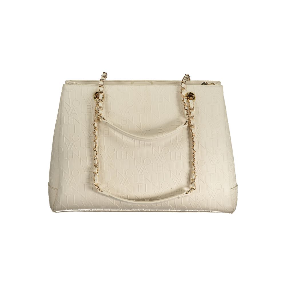 White Polyethylene Handbag - GlamHub Luxury and Icon Brand Clothing