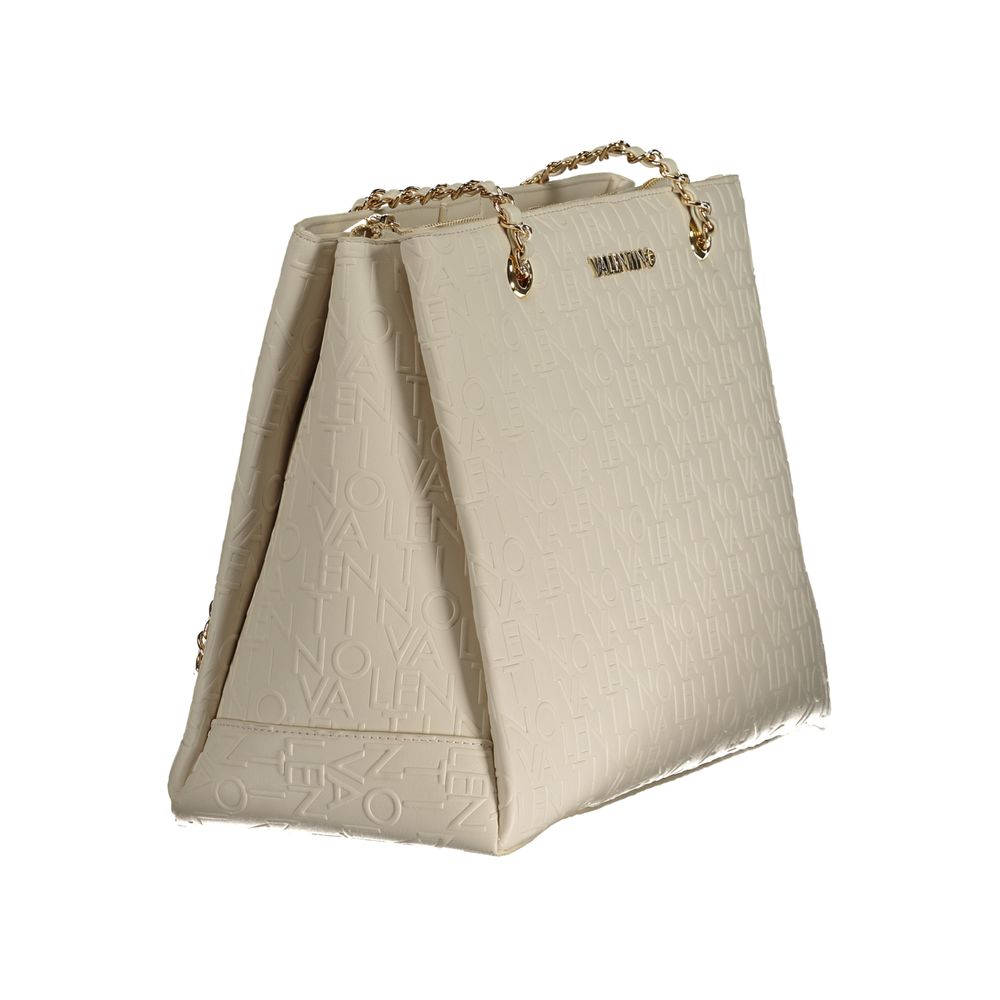 White Polyethylene Handbag - GlamHub Luxury and Icon Brand Clothing