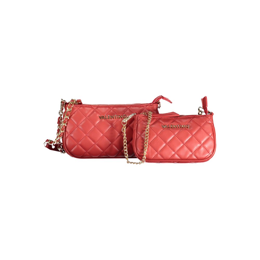 Red Polyethylene Handbag - GlamHub Luxury and Icon Brand Clothing