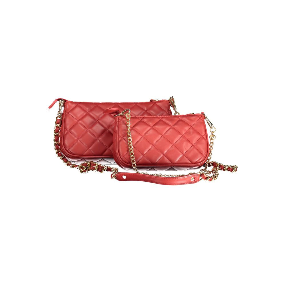 Red Polyethylene Handbag - GlamHub Luxury and Icon Brand Clothing