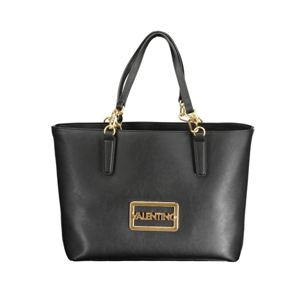 Black Polyethylene Handbag - GlamHub Luxury and Icon Brand Clothing