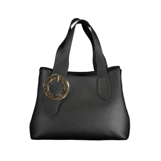 Black Polyethylene Handbag - GlamHub Luxury and Icon Brand Clothing