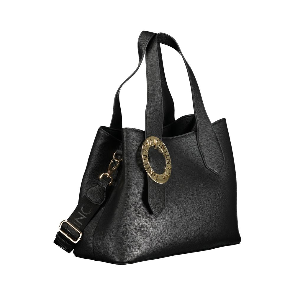 Black Polyethylene Handbag - GlamHub Luxury and Icon Brand Clothing