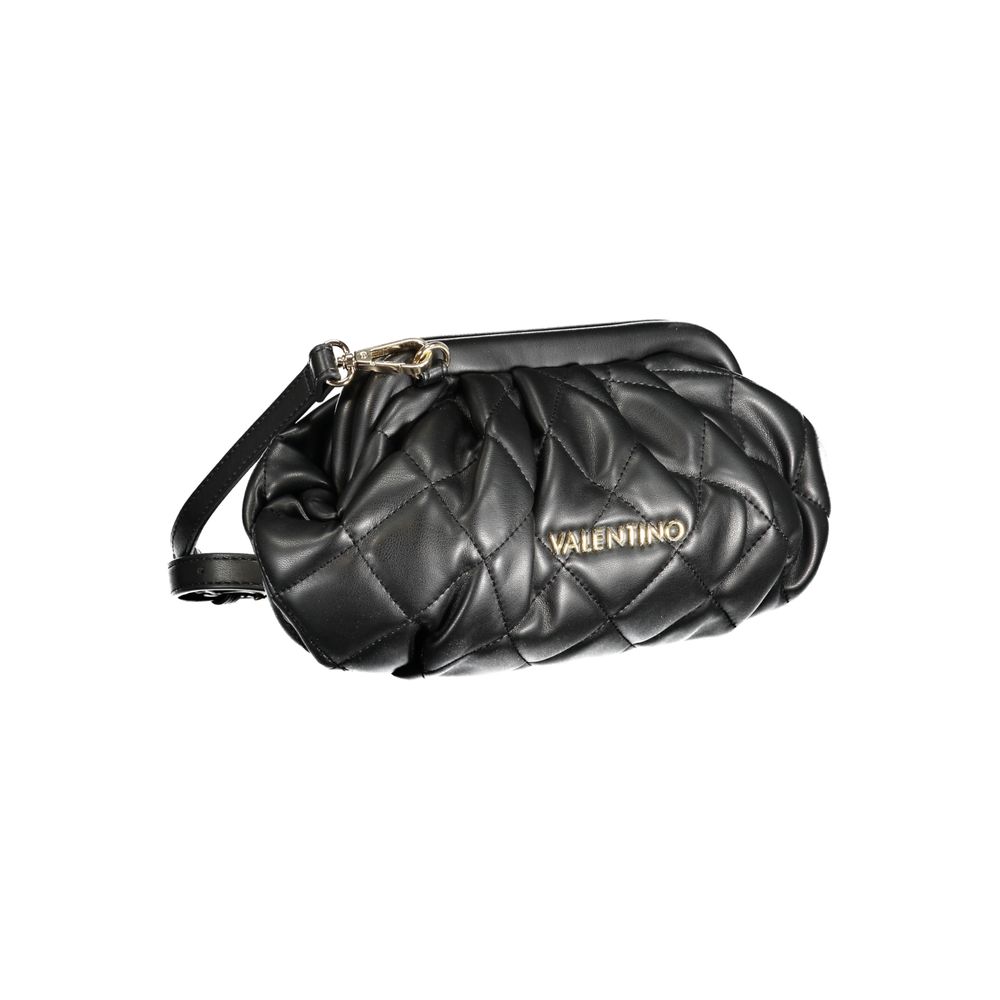 Black Polyethylene Handbag - GlamHub Luxury and Icon Brand Clothing