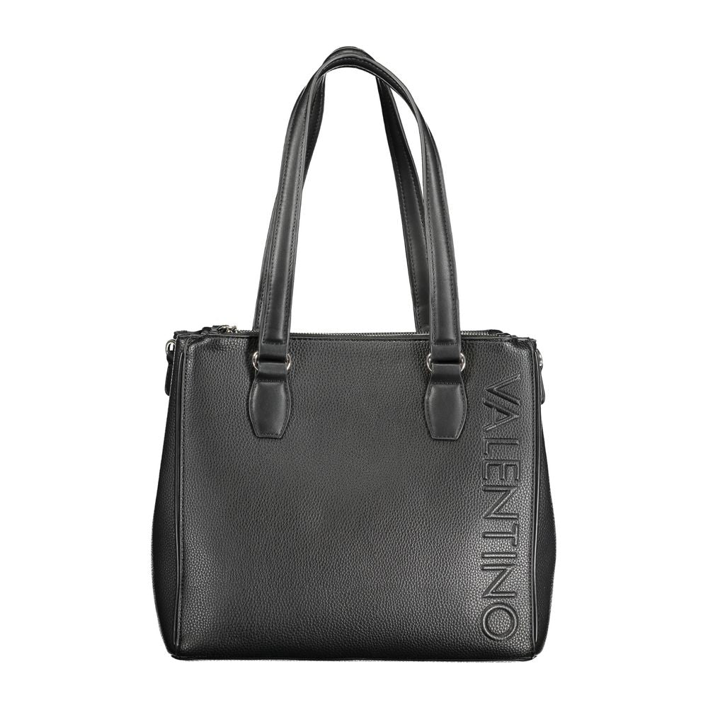 Black Polyethylene Handbag - GlamHub Luxury and Icon Brand Clothing