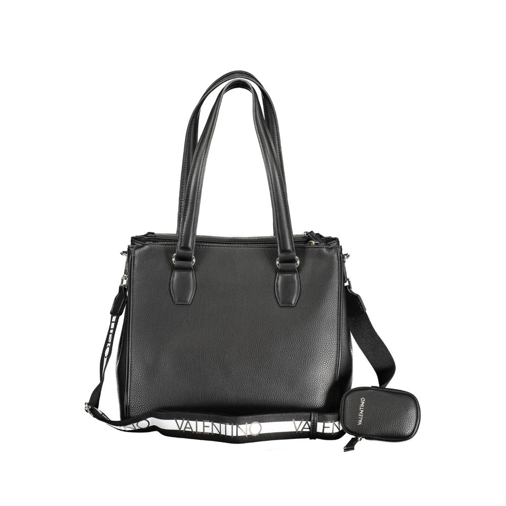 Black Polyethylene Handbag - GlamHub Luxury and Icon Brand Clothing