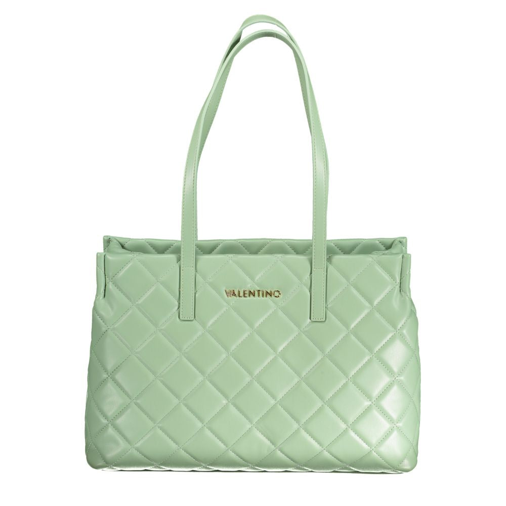 Green Polyethylene Handbag - GlamHub Luxury and Icon Brand Clothing