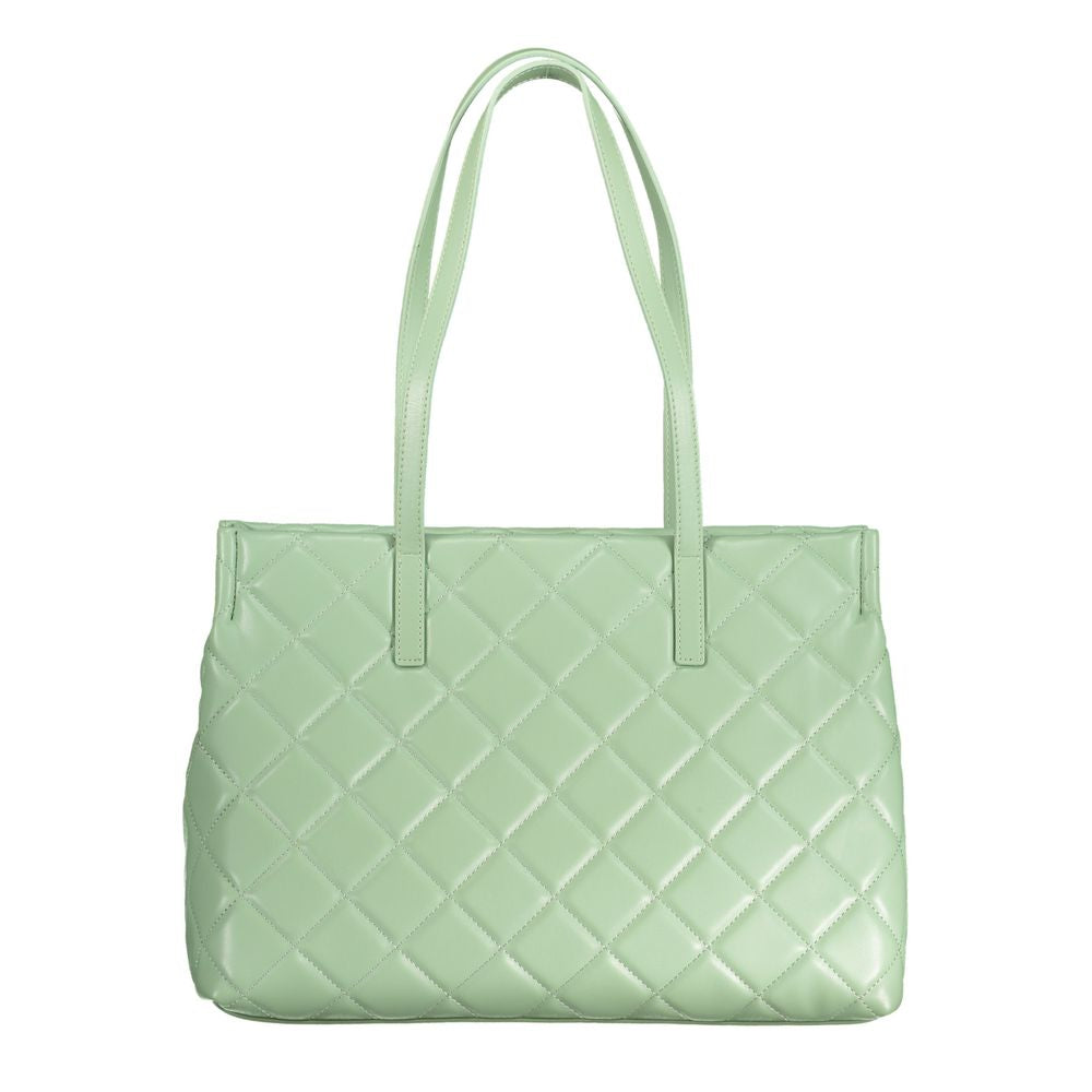 Green Polyethylene Handbag - GlamHub Luxury and Icon Brand Clothing