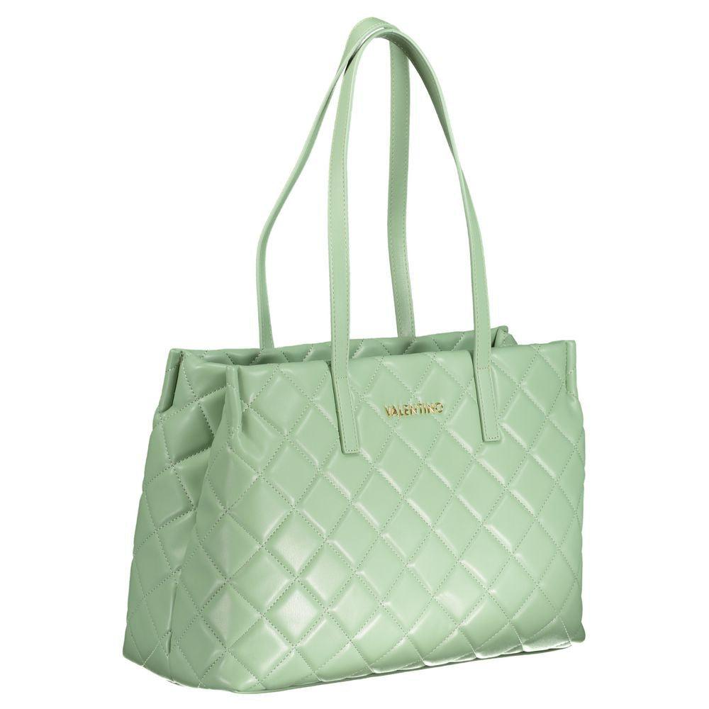 Green Polyethylene Handbag - GlamHub Luxury and Icon Brand Clothing