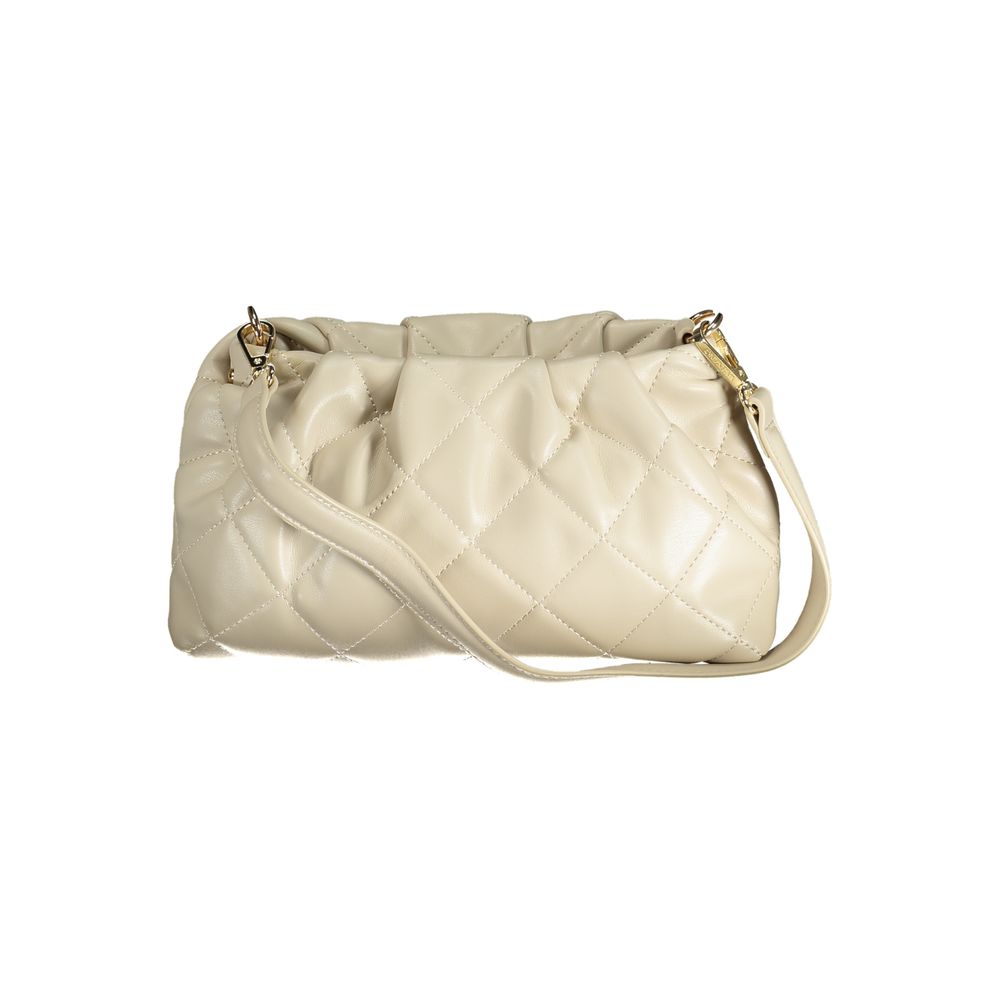 Beige Polyethylene Handbag - GlamHub Luxury and Icon Brand Clothing