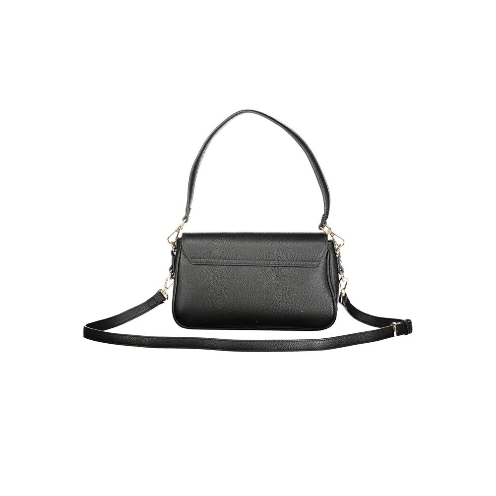 Black Polyethylene Handbag - GlamHub Luxury and Icon Brand Clothing