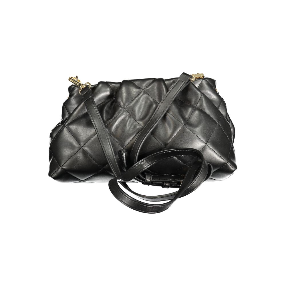 Black Polyethylene Handbag - GlamHub Luxury and Icon Brand Clothing