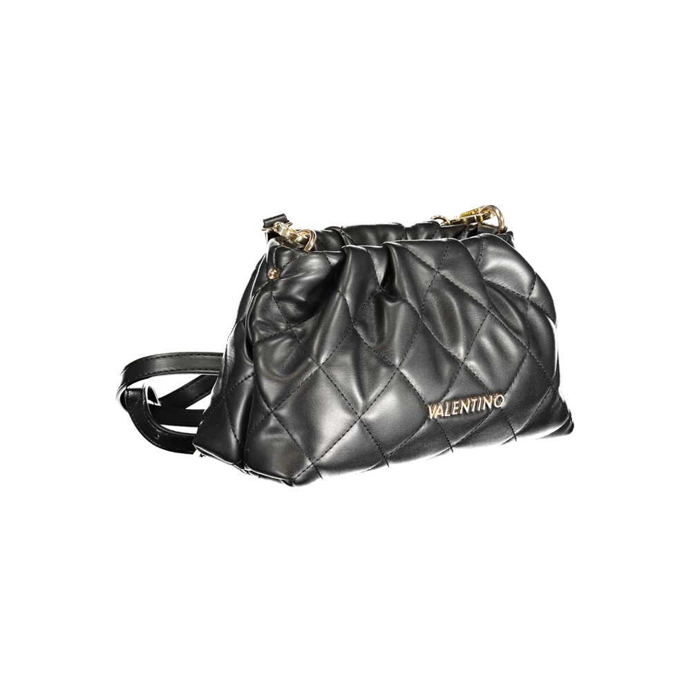 Black Polyethylene Handbag - GlamHub Luxury and Icon Brand Clothing