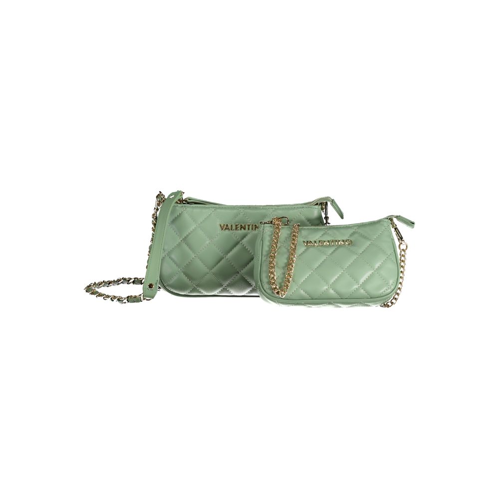 Green Polyethylene Handbag - GlamHub Luxury and Icon Brand Clothing