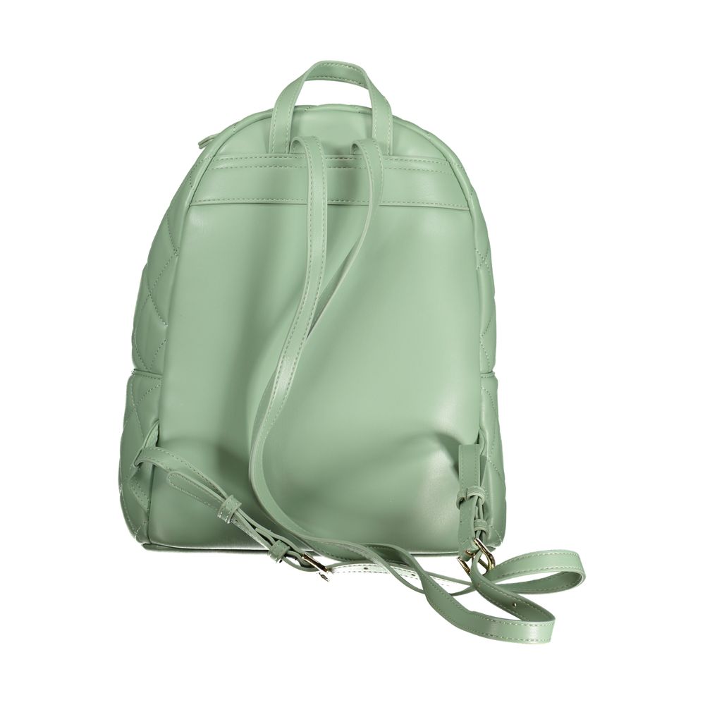 Green Polyethylene Backpack - GlamHub Luxury and Icon Brand Clothing