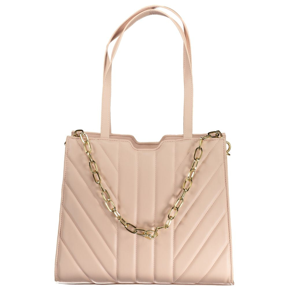 Pink Polyethylene Handbag - GlamHub Luxury and Icon Brand Clothing