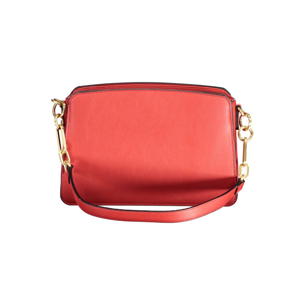 Red Polyethylene Handbag - GlamHub Luxury and Icon Brand Clothing