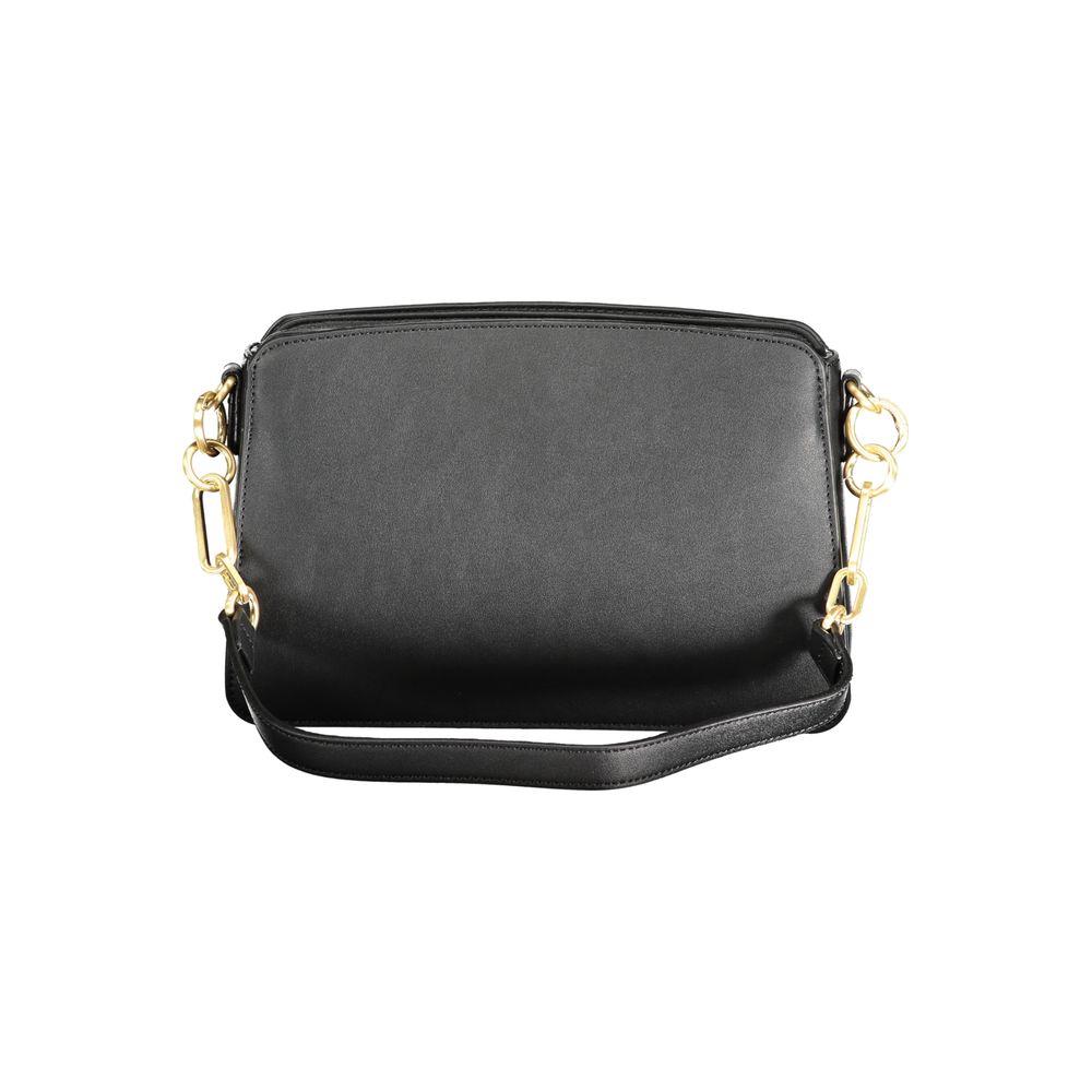 Black Polyethylene Handbag - GlamHub Luxury and Icon Brand Clothing