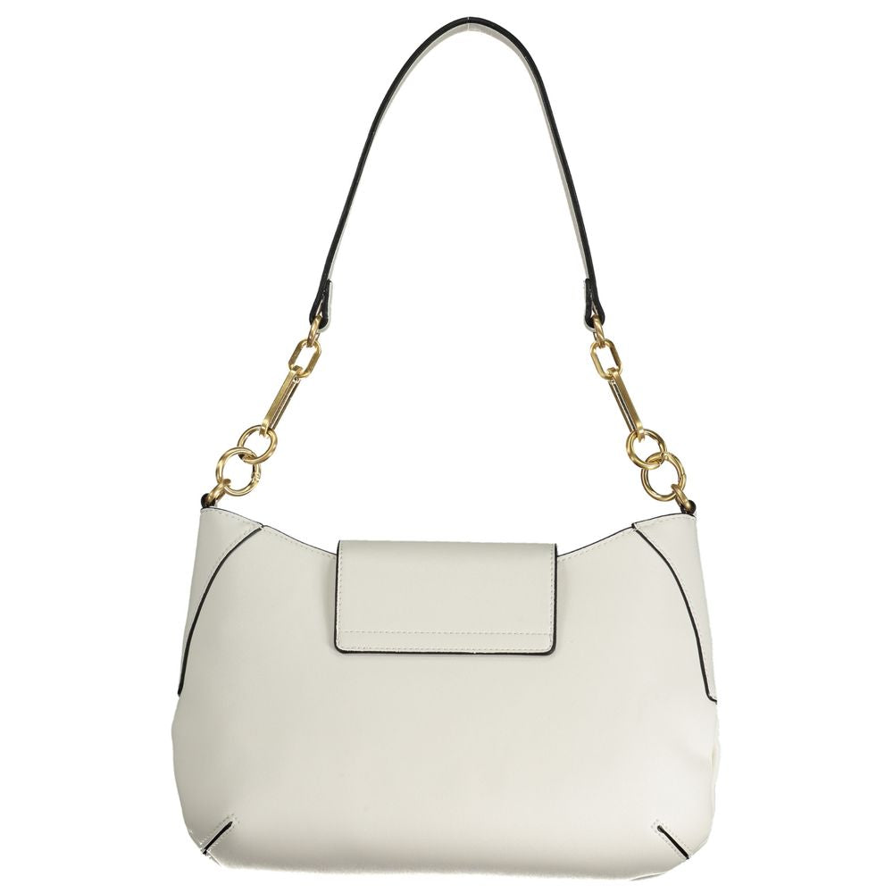 White Polyethylene Handbag - GlamHub Luxury and Icon Brand Clothing