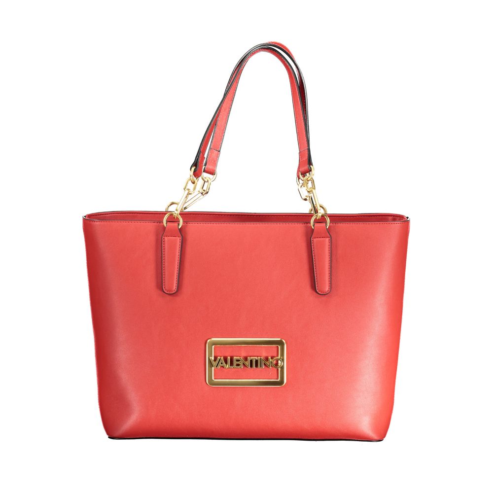 Red Polyethylene Handbag - GlamHub Luxury and Icon Brand Clothing