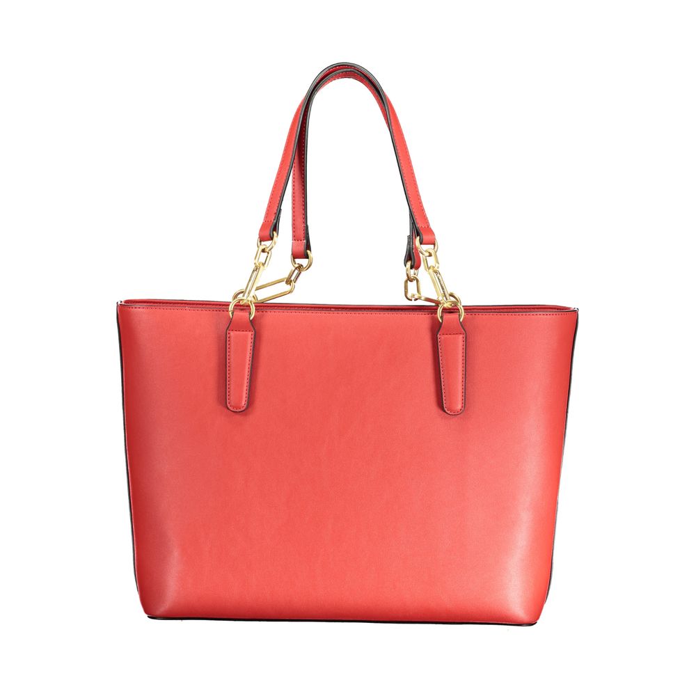 Red Polyethylene Handbag - GlamHub Luxury and Icon Brand Clothing