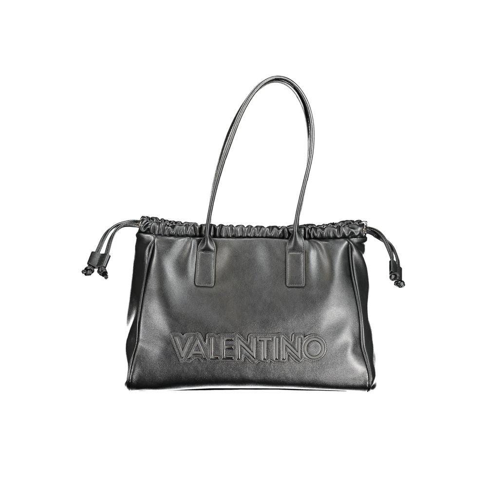 Black Polyethylene Handbag - GlamHub Luxury and Icon Brand Clothing