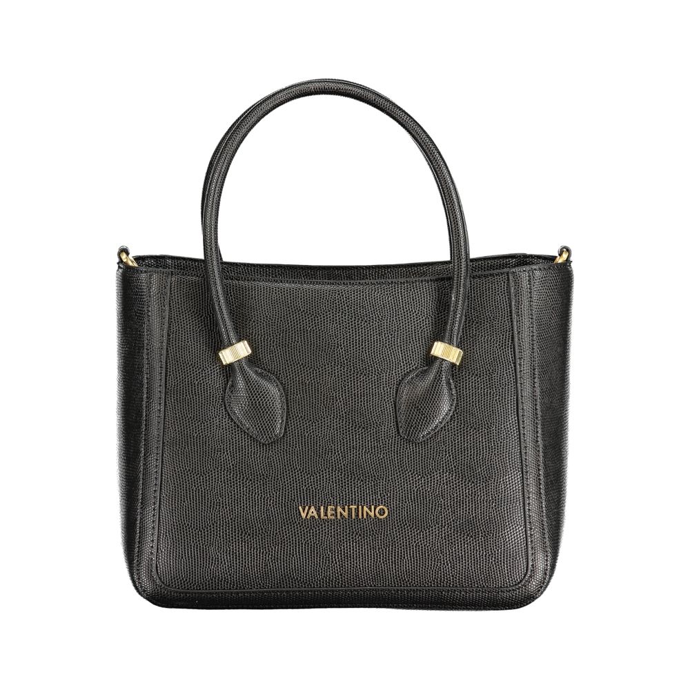 Black Polyethylene Handbag - GlamHub Luxury and Icon Brand Clothing