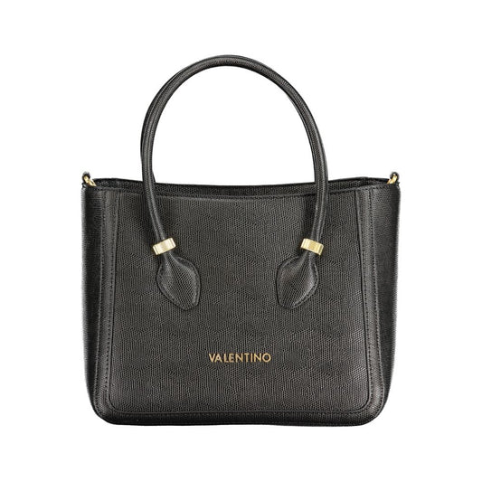 Black Polyethylene Handbag - GlamHub Luxury and Icon Brand Clothing